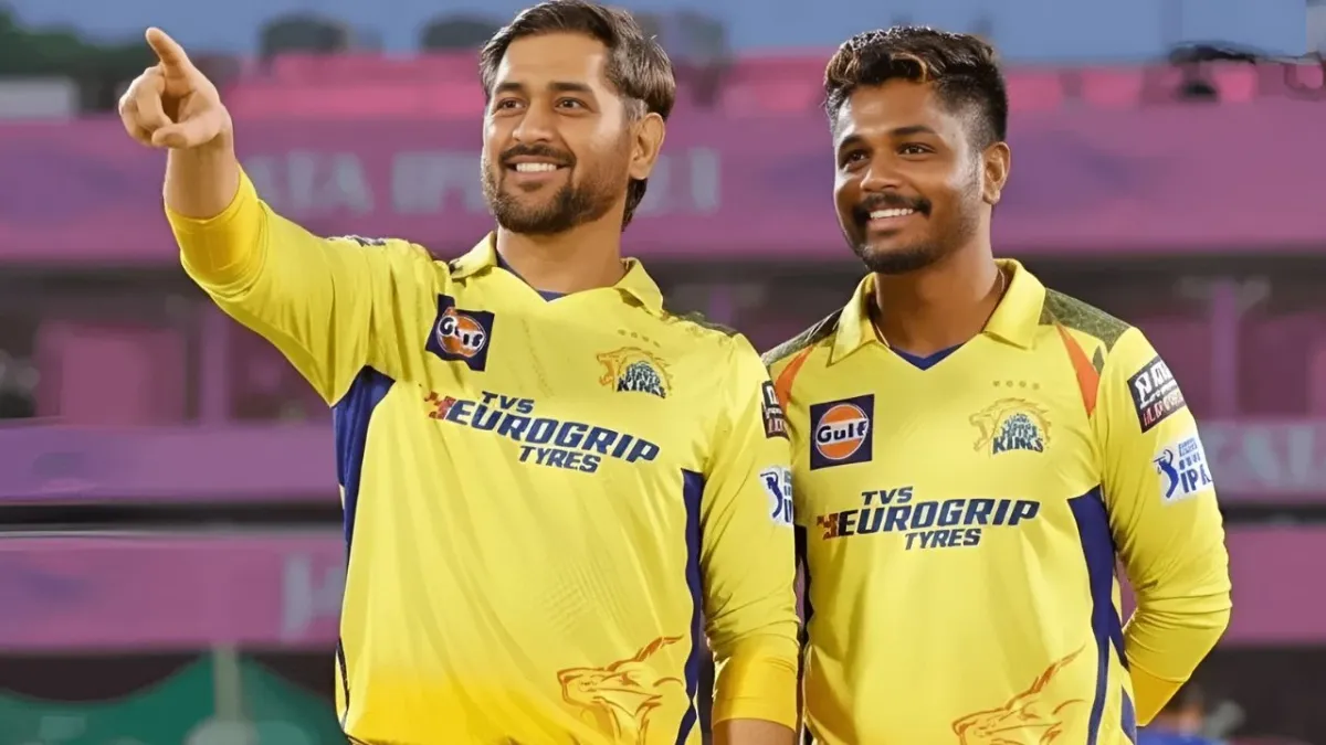 ചെന്നൈയിൽ സഞ്ജു തരംഗം: സഞ്ജുവിനെ വരവേറ്റ് ധോണി; ആരാധകർ കാത്തിരുന്ന ആ നിമിഷം!