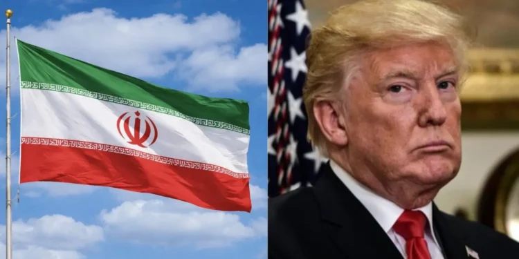 "സ്വയം ഇല്ലാതാകാതിരിക്കാൻ യുഎസ് ശ്രദ്ധിച്ചോ!": ട്രംപിന് ഇറാന്റെ മുന്നറിയിപ്പ്; പശ്ചിമേഷ്യയിൽ എണ്ണക്കപ്പൽ തടയുമെന്ന് ഭീഷണി 1 IRAN FLAG AND TRUMP