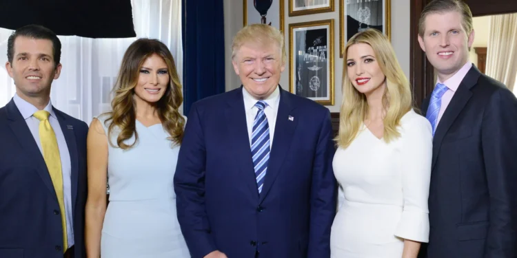trum and family