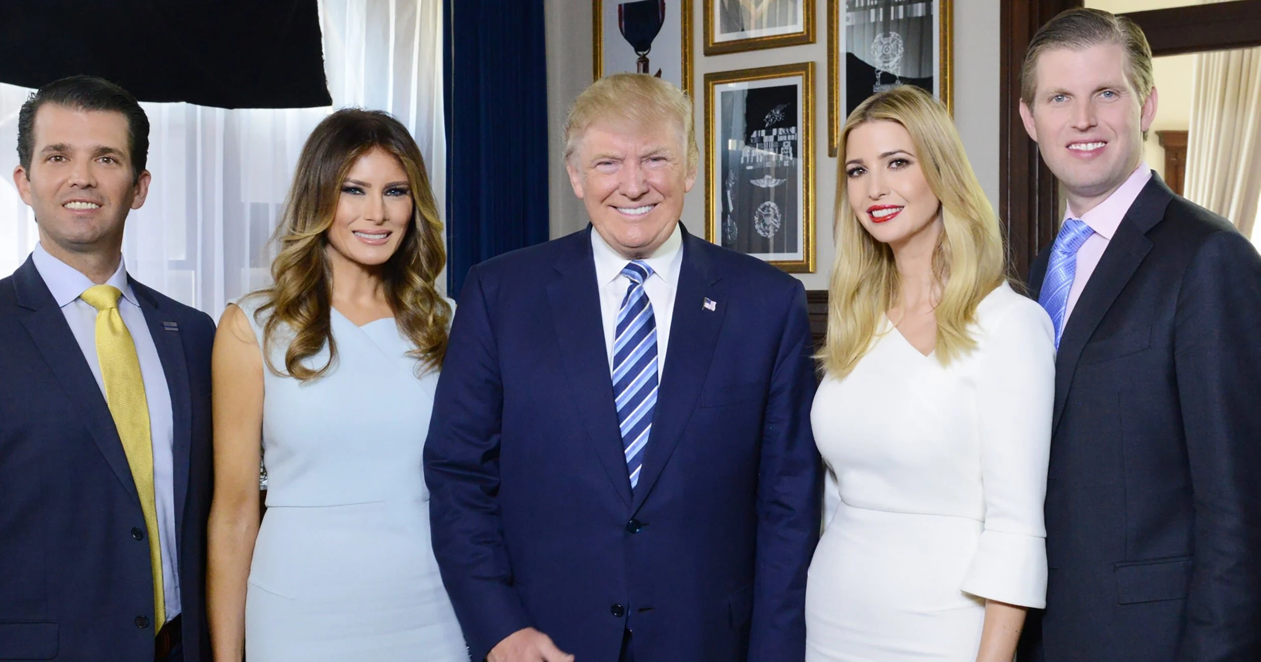 trum and family