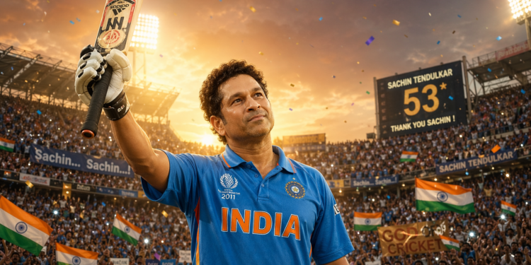 ബാറ്റിംഗ് വിസ്മയം സച്ചിൻ 53-ന്റെ നിറവിൽ ; ലോകം ഇന്നും ഒരേ സ്വരത്തിൽ വിളിക്കുന്നു… “സച്ചിൻ… സച്ചിൻ…!”
