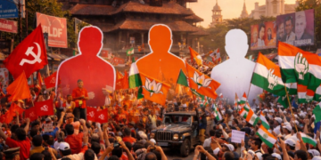 തൃശൂർ ആരെടുക്കും? സസ്പെൻസും ട്വിസ്റ്റും നിറച്ച് ശക്തന്റെ മണ്ണിൽ പ്രവചനാതീത പോരാട്ടം 4 തൃശൂർ ആരെടുക്കും? സസ്പെൻസും ട്വിസ്റ്റും നിറച്ച് ശക്തന്റെ മണ്ണിൽ പ്രവചനാതീത പോരാട്ടം