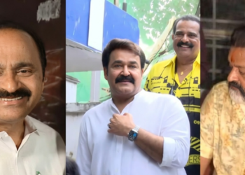 മോഹൻലാൽ, വിഡി സതീശൻ, വി ശിവൻകുട്ടി, സുരേഷ് ഗോപി; ആദ്യ മണിക്കൂറിൽ വോട്ട് ചെയ്യാനെത്തി പ്രമുഖർ 9 മോഹൻലാൽ, വിഡി സതീശൻ, വി ശിവൻകുട്ടി, സുരേഷ് ഗോപി; ആദ്യ മണിക്കൂറിൽ വോട്ട് ചെയ്യാനെത്തി പ്രമുഖർ
