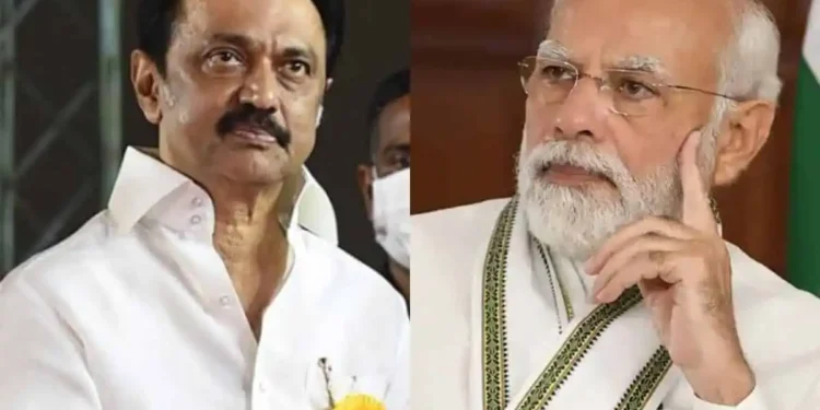 സ്റ്റാലിൻ തമിഴ്‌നാടിനെ ‘ഷെയർ’ ഇട്ട് കൊള്ളയടിക്കുന്നു; ഡിഎംകെയുടെ മുനയൊടിച്ച് പ്രധാനമന്ത്രി നരേന്ദ്ര മോദി!