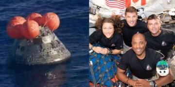 ചന്ദ്രന്റെ മറുപുറം കണ്ട് ആർട്ടിമിസ് 2 തിരിച്ചെത്തി; പസഫിക് സമുദ്രത്തിൽ സുരക്ഷിതമായി ലാൻഡ് ചെയ്തു