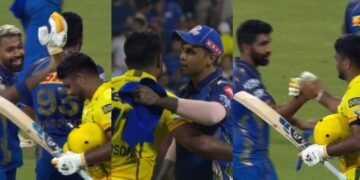 ഇതൊക്കെയല്ലേ സ്പോർട്സ്മാൻ സ്പിരിറ്റ്! സഞ്ജുവിനെ അഭിനന്ദിച്ച് മുംബൈ താരങ്ങൾ; ഏറ്റെടുത്ത് ആരാധകർ