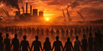 ‘ഒരു രാത്രി കൊണ്ട് ഇരുട്ടിലാക്കും’; അമേരിക്കൻ ഭീഷണിക്ക് മുന്നിൽ കുലുങ്ങാതെ ഇറാനിയൻ യുവത, മിസൈലുകളെ നേരിടാൻ ‘മനുഷ്യച്ചങ്ങല’