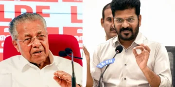 ‘ഡാഷ് മോനേ രേവന്താ മറുപടി വരുന്നുണ്ട്’; രേവന്ത് റെഡ്ഡിക്കെതിരെ ആഞ്ഞടിച്ച് മുഖ്യമന്ത്രി; കണ്ണൂരിൽ വാക്പോര് മുറുകുന്നു