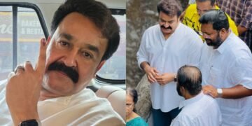 അമേരിക്കയിലേക്ക് പോകുന്നതിന് മുൻപ് വോട്ട്; കൊച്ചിയിൽ നിന്ന് ലാലേട്ടൻ പറന്നെത്തിയത് ജനാധിപത്യ കടമ നിർവ്വഹിക്കാൻ ! 8 അമേരിക്കയിലേക്ക് പോകുന്നതിന് മുൻപ് വോട്ട്; കൊച്ചിയിൽ നിന്ന് ലാലേട്ടൻ പറന്നെത്തിയത് ജനാധിപത്യ കടമ നിർവ്വഹിക്കാൻ !