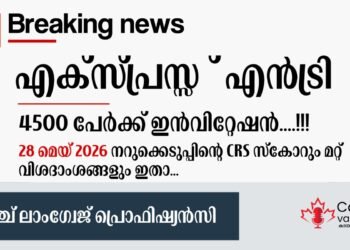 എക്സ്പ്രസ് എൻട്രി ഫ്രഞ്ച് ലാം​​​ഗ്വേജ് പ്രൊവിഷ്യൻസി ഡ്രോ: മെയ് 28-ന് നടന്ന നറുക്കെടുപ്പിന്റെ വിശദാംശങ്ങൾ ഇതാ