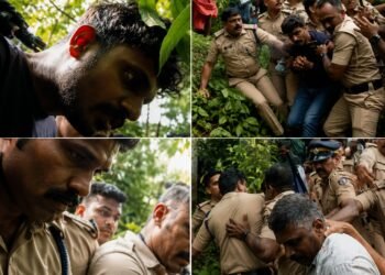 നെടുമങ്ങാട് ഒന്നര വയസ്സുകാരന്റെ കൊലപാതകം: തെളിവെടുപ്പിനിടെ അണപൊട്ടി ജനരോഷം; പ്രതി അഷ്കറിനെതിരെ നാട്ടുകാരുടെ കൈയേറ്റ ശ്രമം
