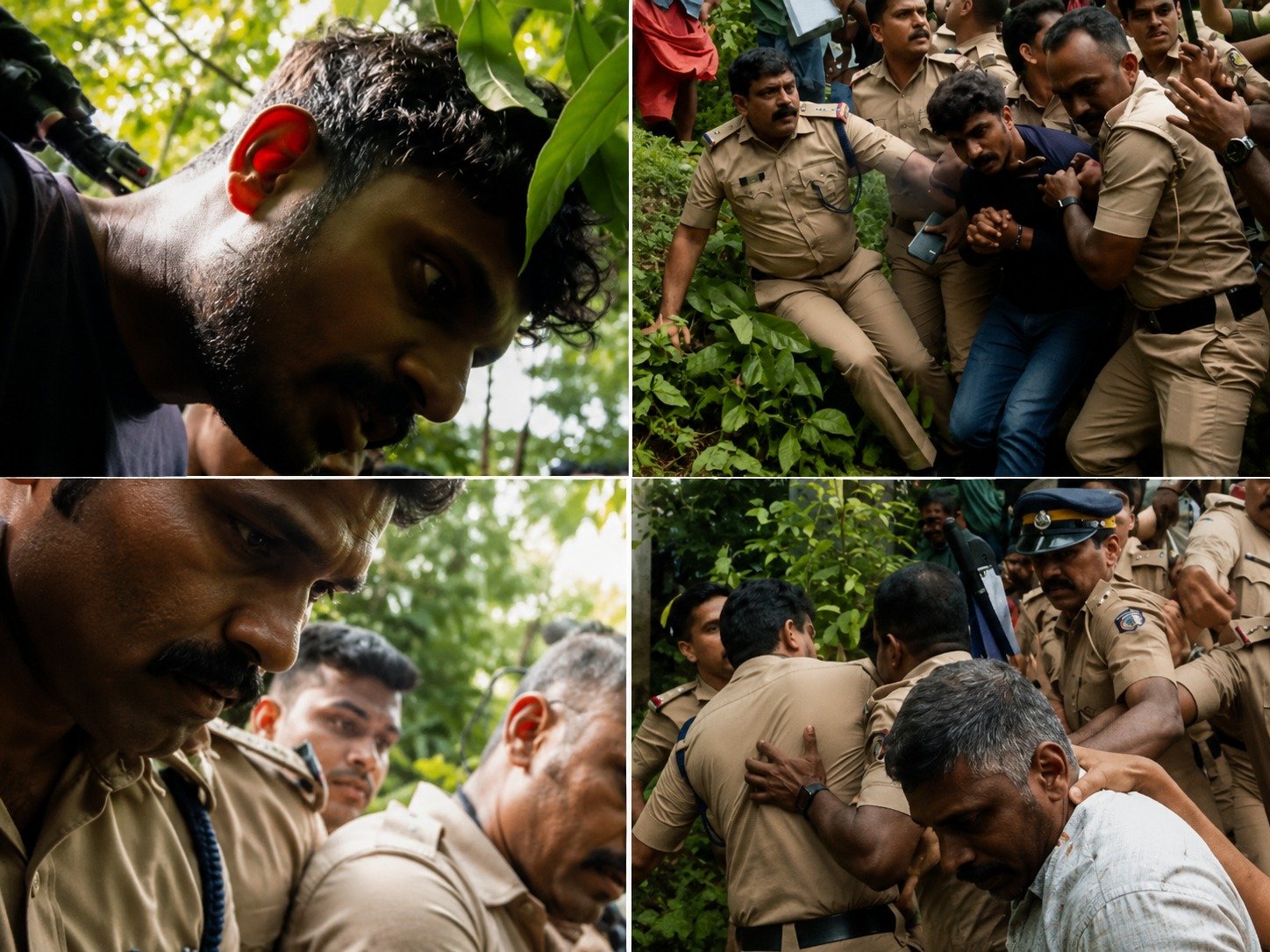 നെടുമങ്ങാട് ഒന്നര വയസ്സുകാരന്റെ കൊലപാതകം: തെളിവെടുപ്പിനിടെ അണപൊട്ടി ജനരോഷം; പ്രതി അഷ്കറിനെതിരെ നാട്ടുകാരുടെ കൈയേറ്റ ശ്രമം