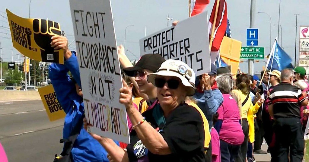 ‘Survival is what matters, not separation’: Public protests in Alberta amid division talks; Ministry completely denies allegations