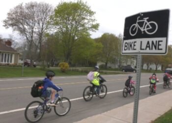 Students commute to school by bicycle; 'Bike Bus' project makes a splash in Charlottetown