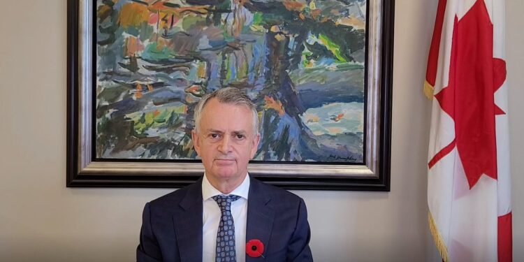 Canadian High Commissioner to India Chris Cooter
