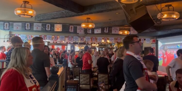 World Cup football excitement: Huge crowds in Halifax pubs, fans supporting Canada