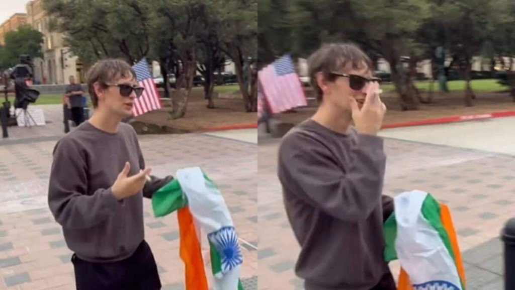 Indian flag torn in US; footage released, social media draws strong criticism