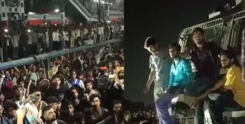 പാടലിപുത്ര സ്റ്റേഷനിൽ വിദ്യാർത്ഥി കലാപം; ട്രെയിനുകൾ തകർത്തു, റെയിൽവേ ഐജി ഉൾപ്പെടെയുള്ള പോലീസുകാർക്ക് പരിക്ക്