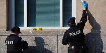 Shots fired outside U.S. Consulate, heavy police presence in area