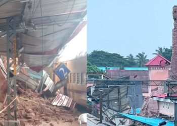 കോഴിക്കോട് റെയിൽവേ സ്റ്റേഷനിൽ കെട്ടിടം തകർന്നു വീണു; ട്രെയിൻ ഗതാഗതം തടസ്സപ്പെട്ടു 7 കോഴിക്കോട് റെയിൽവേ സ്റ്റേഷനിൽ കെട്ടിടം തകർന്നു വീണു; ട്രെയിൻ ഗതാഗതം തടസ്സപ്പെട്ടു