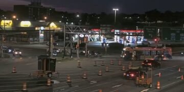 Motorcycle knocks down e-bike rider; Halifax police intensify search for suspect.