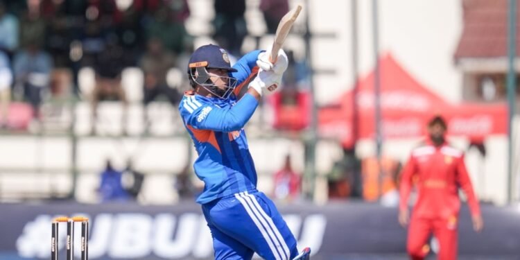 Third T20 against Zimbabwe: Half-century for Vaibhav Suryavanshi; India heading towards a strong score.