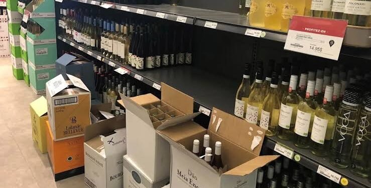 California lawmakers are begging Quebec's premier to put U.S. booze back on the shelves. She won't budge