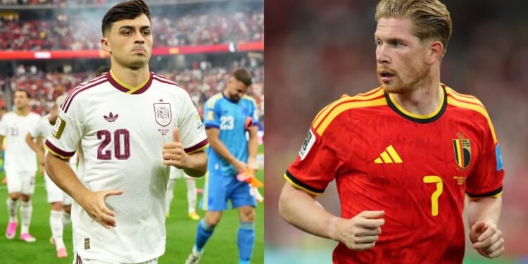 Spain and Belgium brace for a fierce battle; who will reach the semi-finals today?
