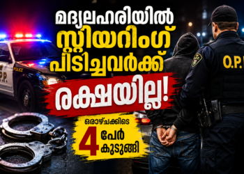 അമിതവേഗവും മദ്യലഹരിയും; ഒന്റാറിയോയിൽ നാല് ഡ്രൈവർമാർ പിടിയിൽ