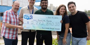 തണ്ടർ ബേ 50/50 ലോട്ടറി: 2,772,840 കനേഡിയൻ ഡോളറിന്റെ ബമ്പർ സമ്മാനം സ്വന്തമാക്കി ഭവ്യ ഫൽദു