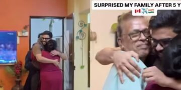 Surya's surprise and emotional reactions make the moment heartfelt