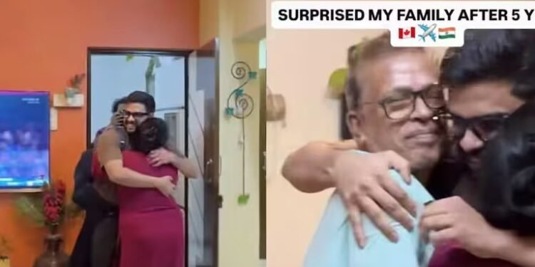 Surya's surprise and emotional reactions make the moment heartfelt
