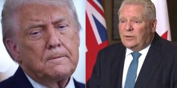 Trump Doug Ford Trade War