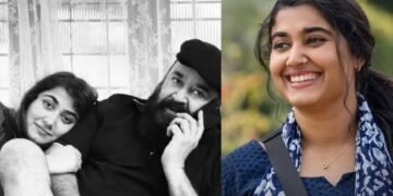 daughter Vismaya on acting alongside Lalettan