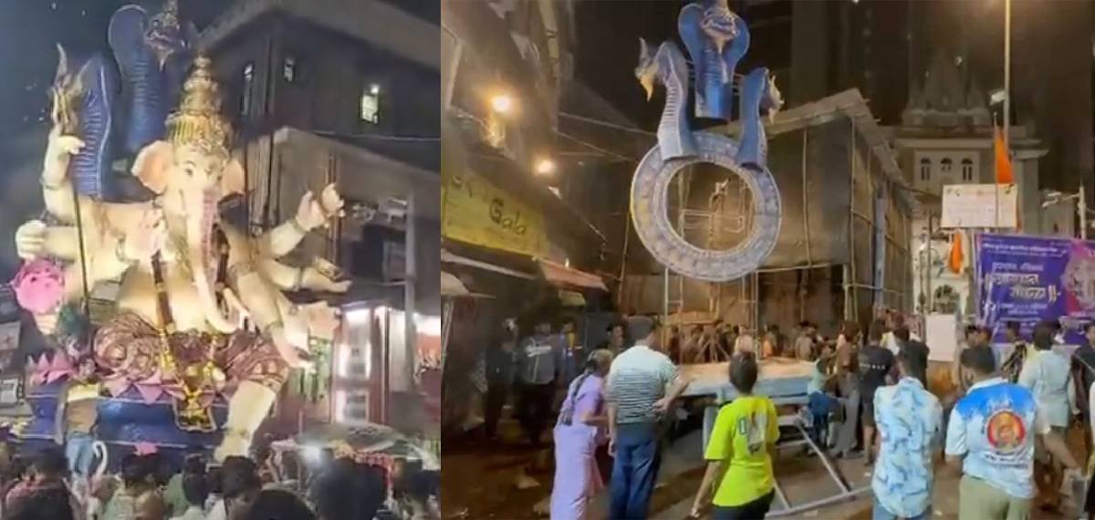 Mumbai Ganesh Procession