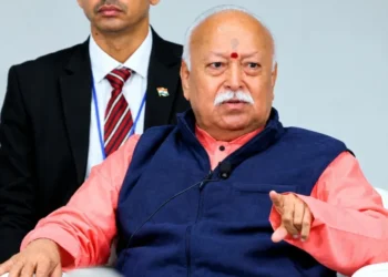Mohan Bhagwat speaks at 'One World, One Humanity' faith leaders' conference