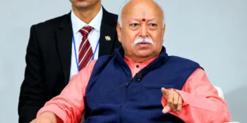 Mohan Bhagwat speaks at 'One World, One Humanity' faith leaders' conference