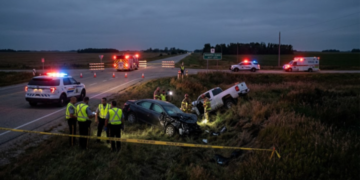 Four teenagers are dead following a crash on Sunday near Winnipeg Beach.