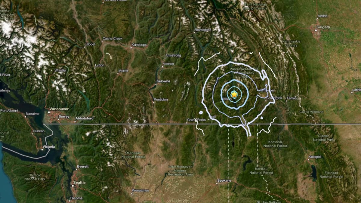 Canada earthquake