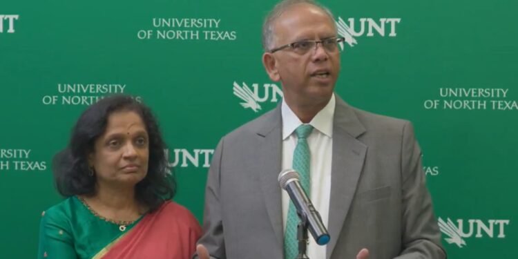 UNT AI college donation