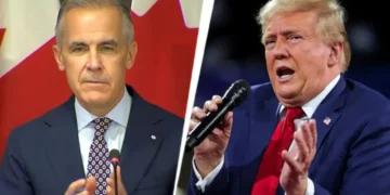 Mark Carney and Trump