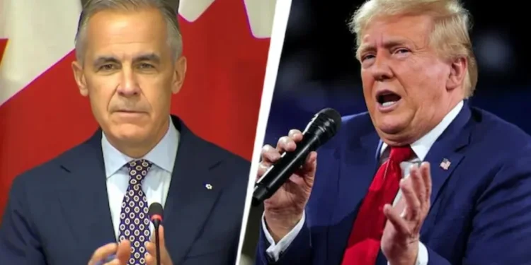 Mark Carney and Trump