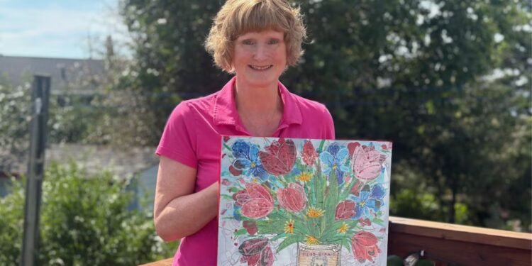 Canadian artist creating artwork amid US tariff concerns