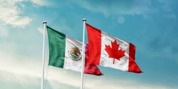 Canada Mexico flag