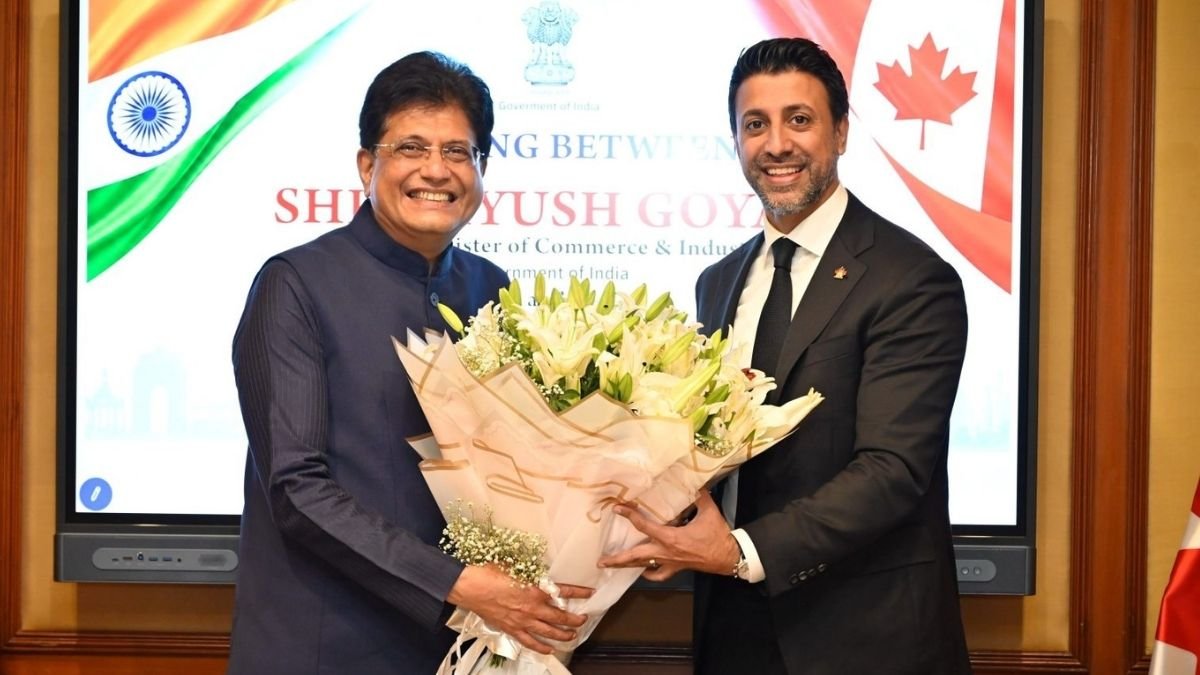 Piyush Goyal and Maninder Sidhu