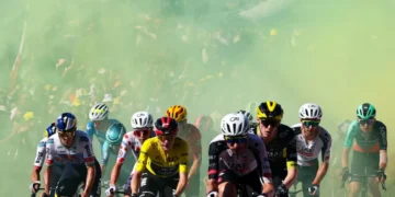 Professional cyclists