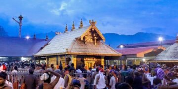 Sabarimala 55.72 pavan gold crown safe