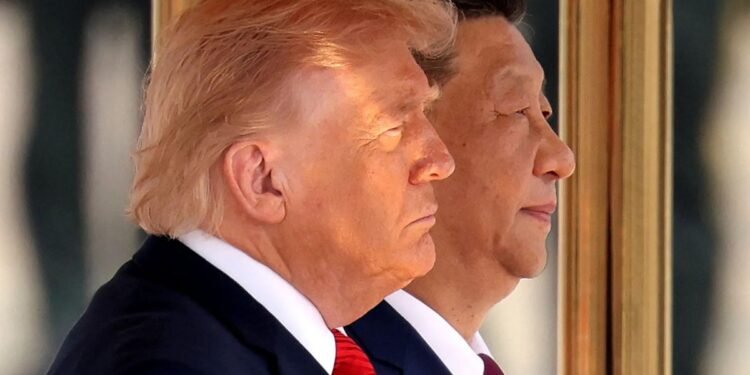 Xi Jinping welcomed by Donald Trump in the US