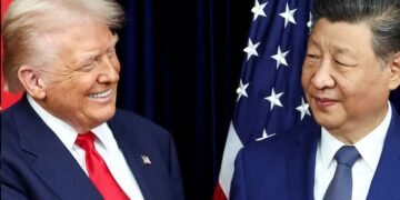 Trump and Mark Carney Canada China trade dispute