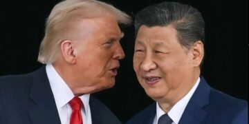 Donald Trump and Xi Jinping at US China summit